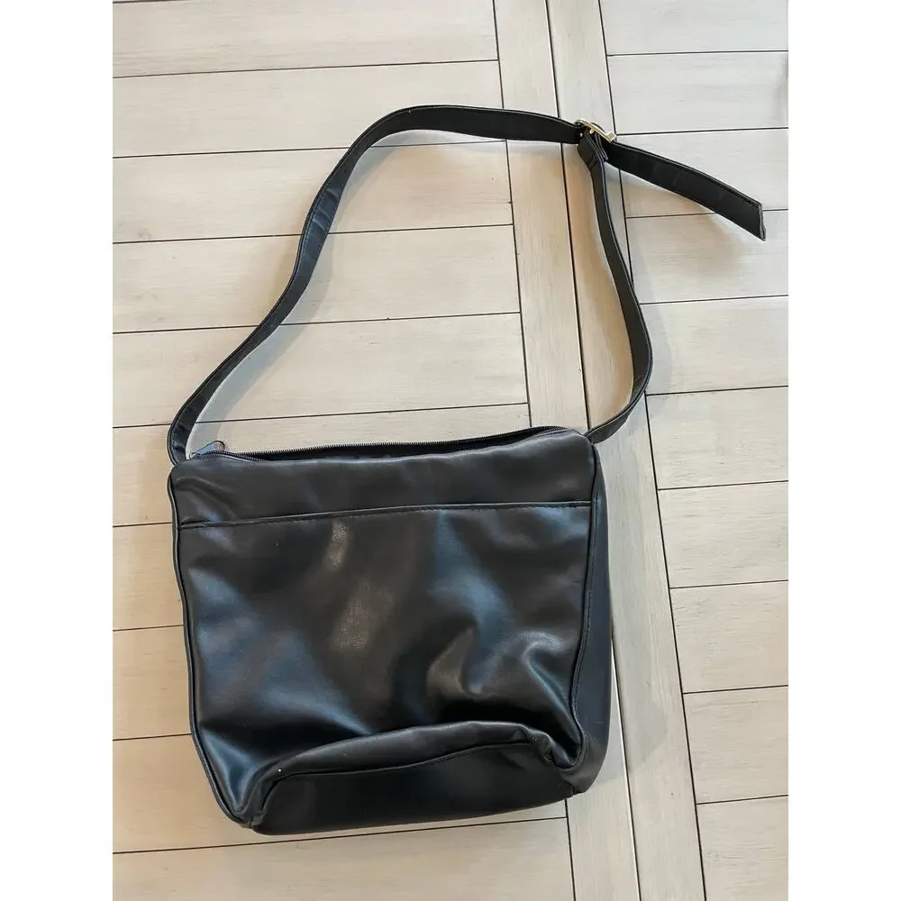 Hush Puppies Vintage Shoulder Bag Black